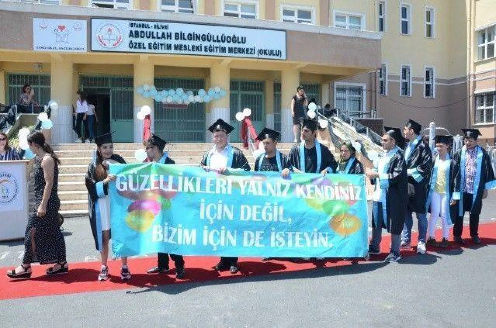 Bu mezuniyet çok özeldi