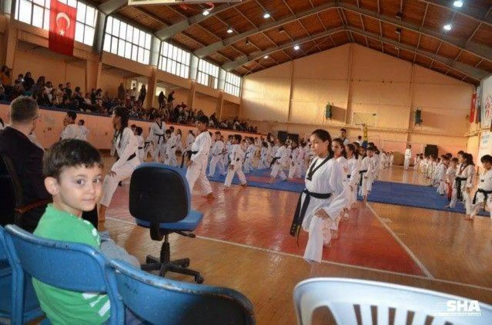 Genç Taekwondocular kuşak heyecanı yaşadı