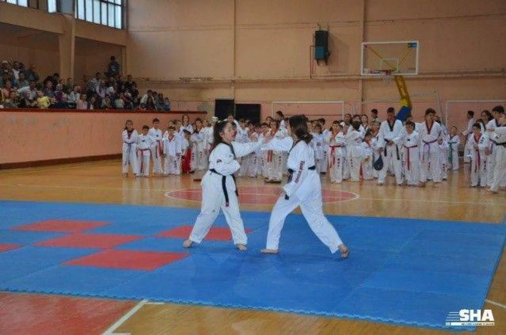 Genç Taekwondocular kuşak heyecanı yaşadı