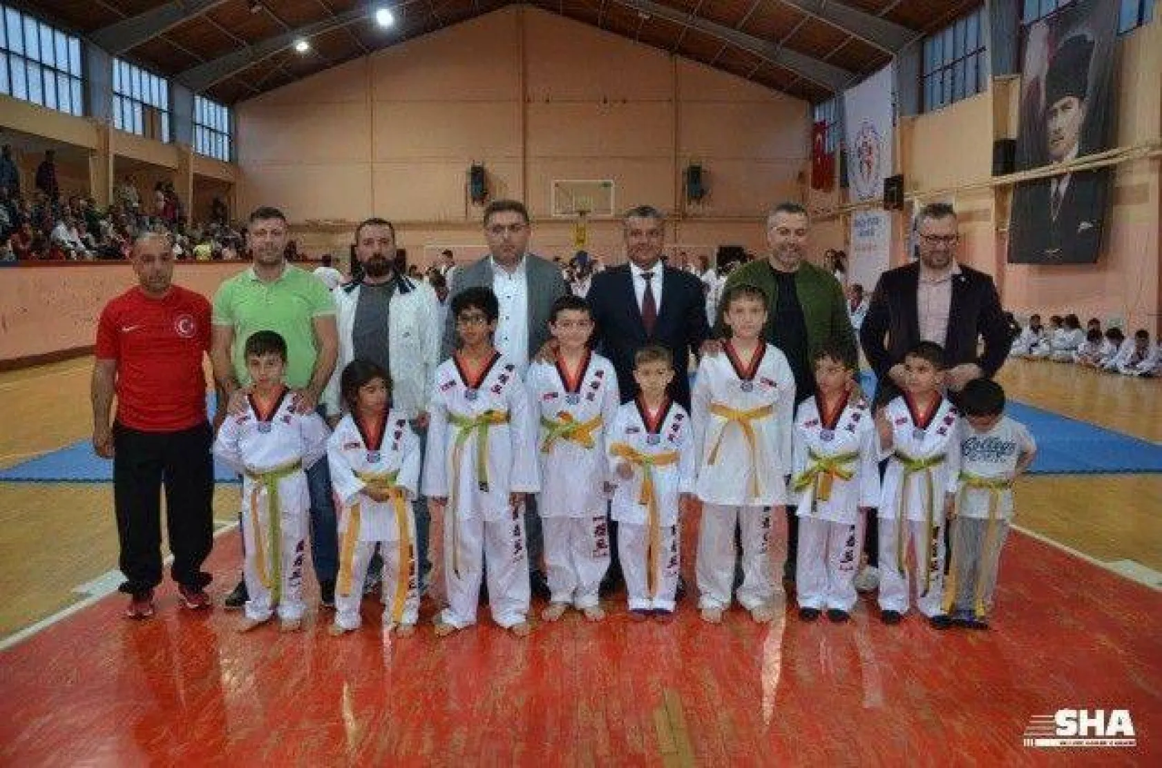 Genç Taekwondocular kuşak heyecanı yaşadı
