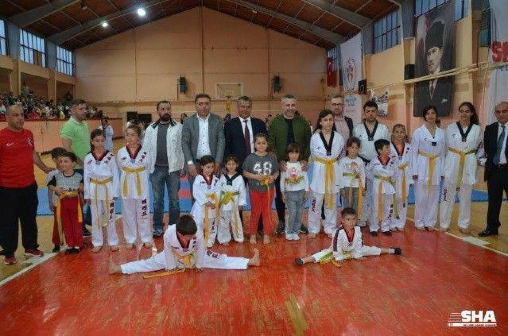 Genç Taekwondocular kuşak heyecanı yaşadı