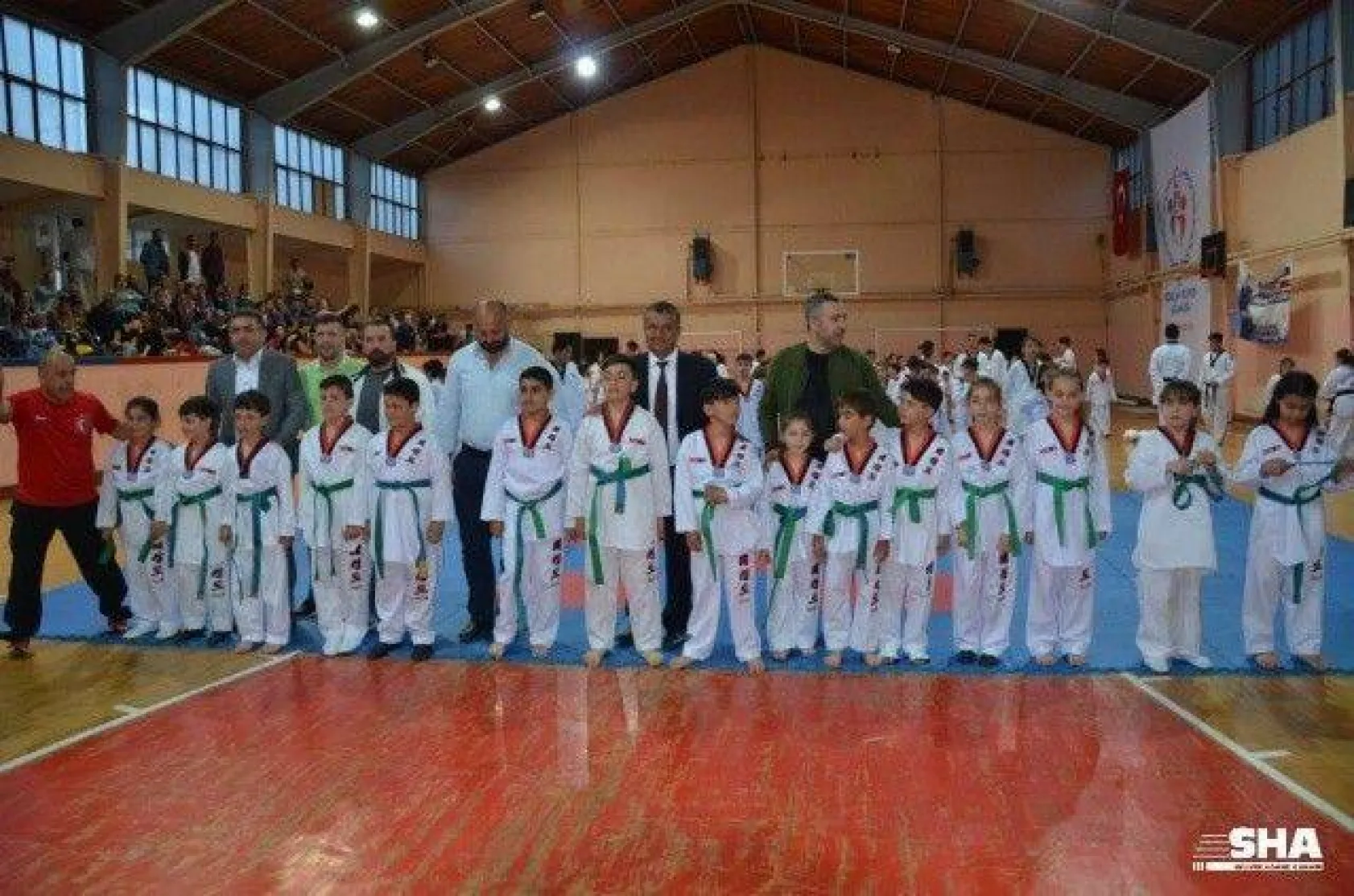 Genç Taekwondocular kuşak heyecanı yaşadı