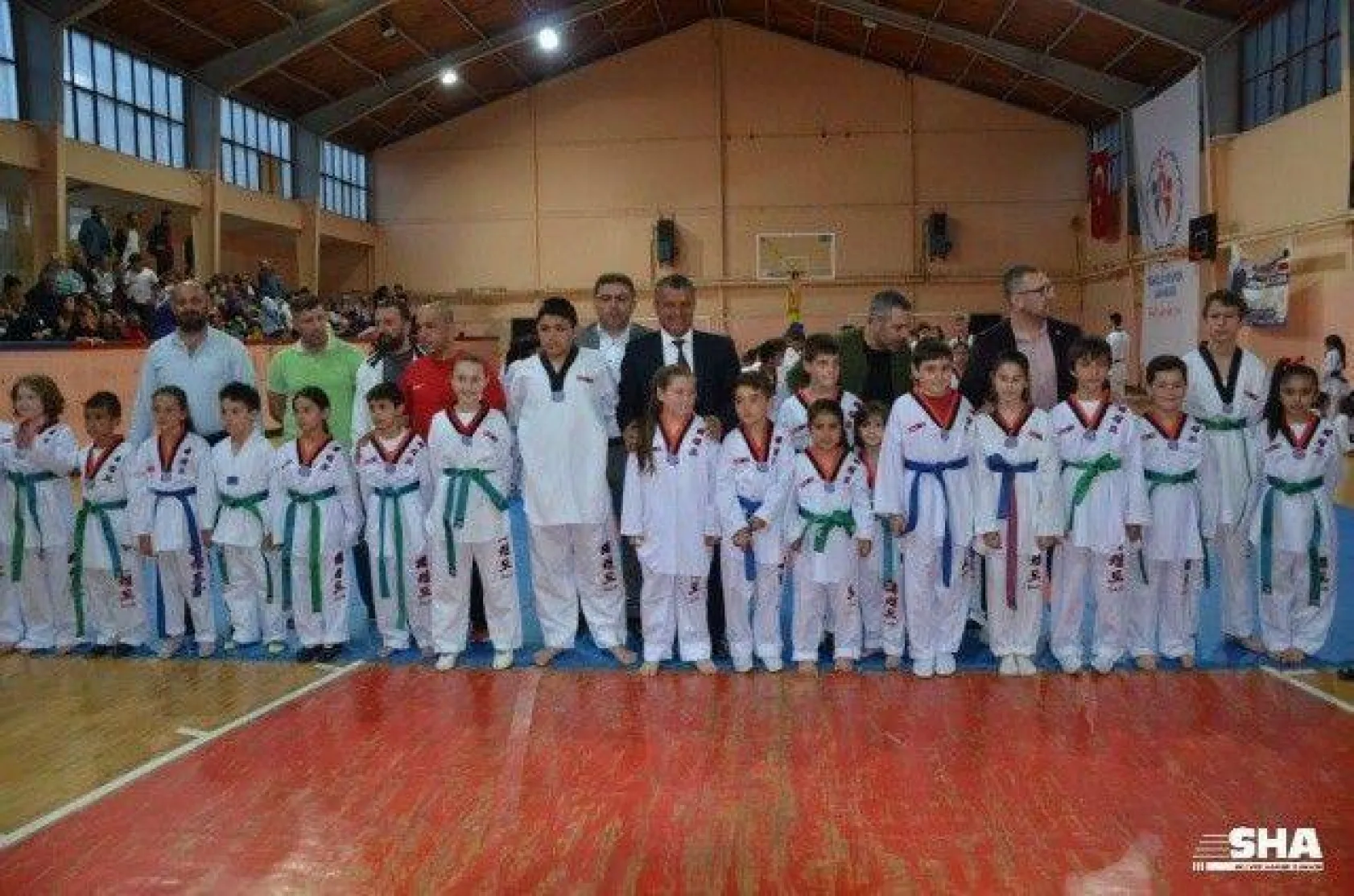 Genç Taekwondocular kuşak heyecanı yaşadı