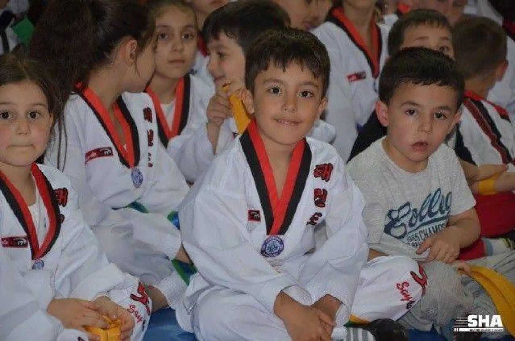 Genç Taekwondocular kuşak heyecanı yaşadı