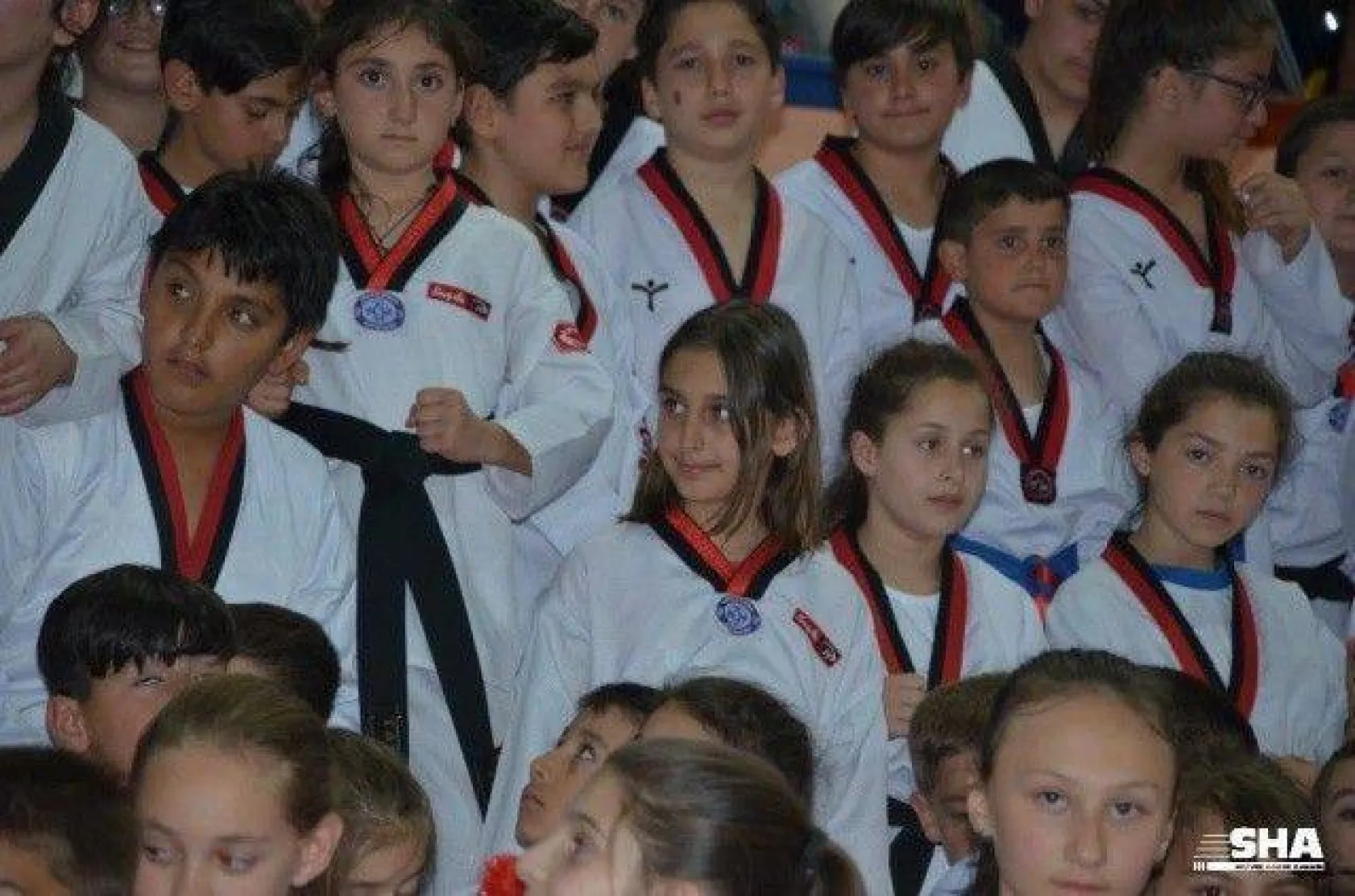 Genç Taekwondocular kuşak heyecanı yaşadı