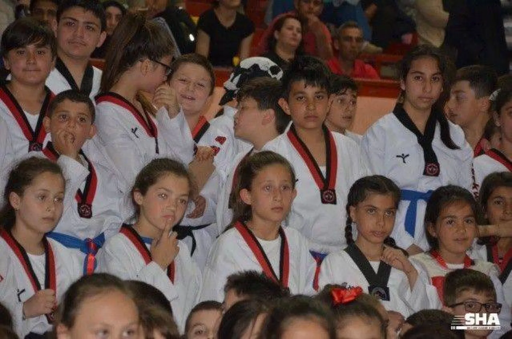 Genç Taekwondocular kuşak heyecanı yaşadı