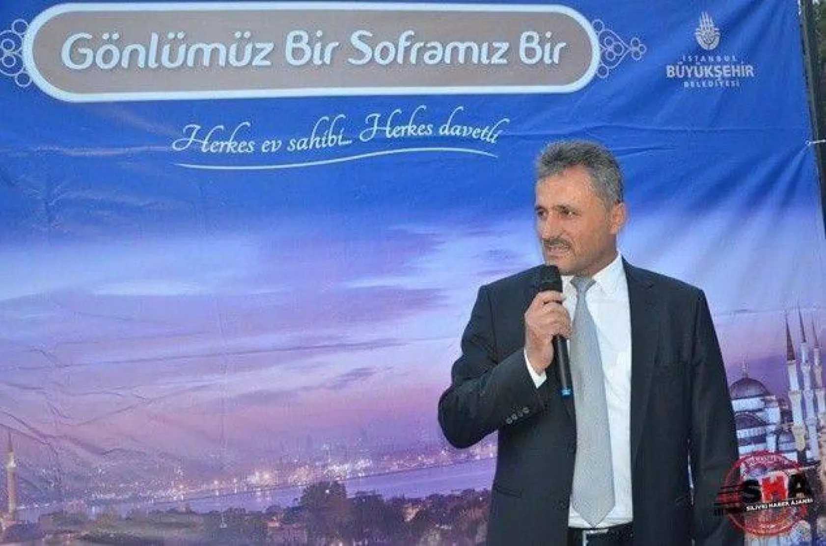Gümüşyaka'daki sokak iftarında buluştular