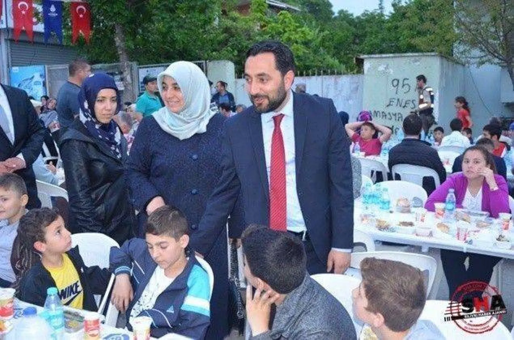 Gümüşyaka'daki sokak iftarında buluştular