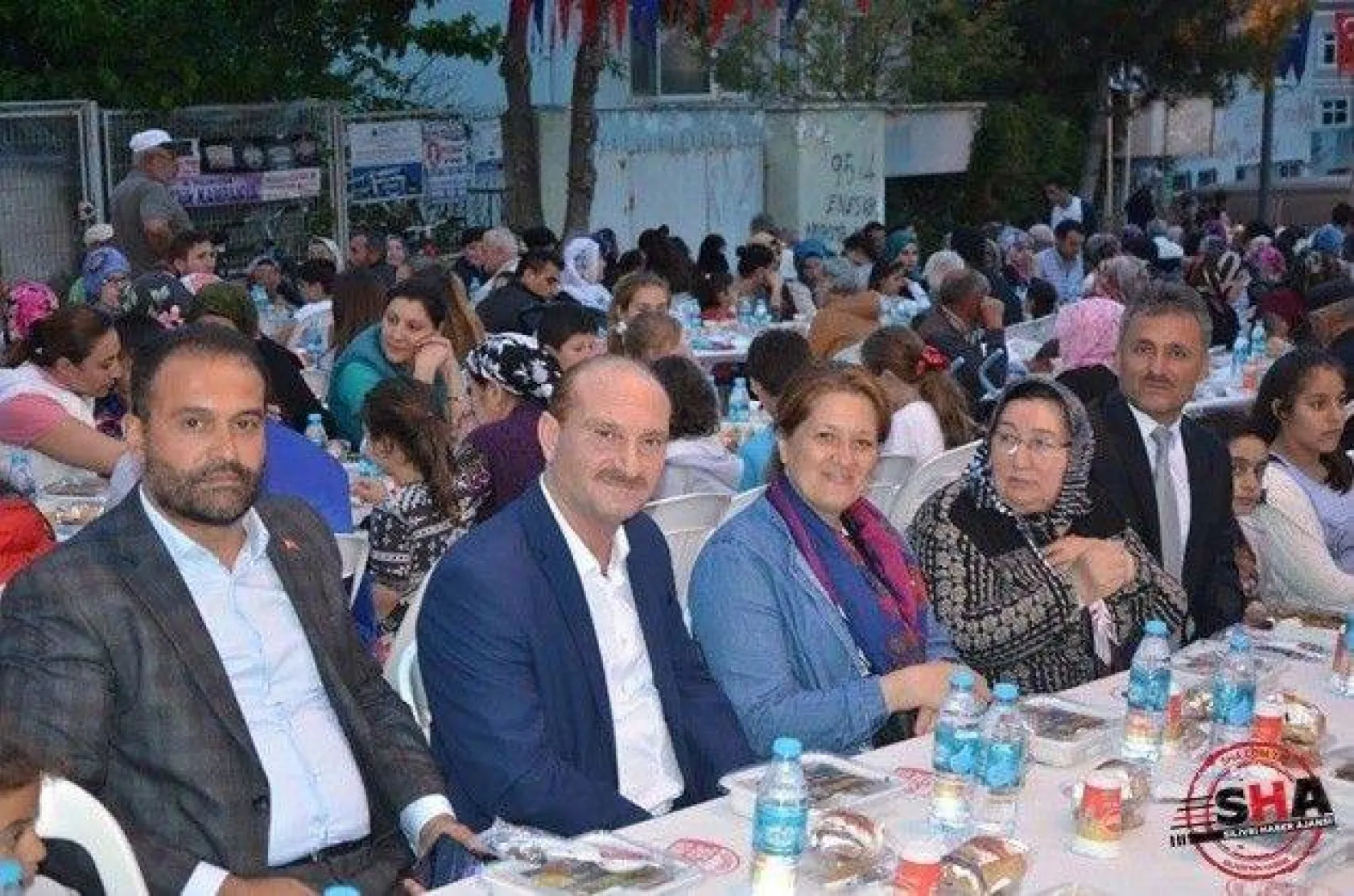 Gümüşyaka'daki sokak iftarında buluştular