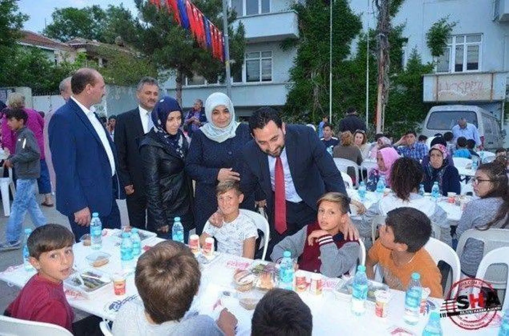 Gümüşyaka'daki sokak iftarında buluştular
