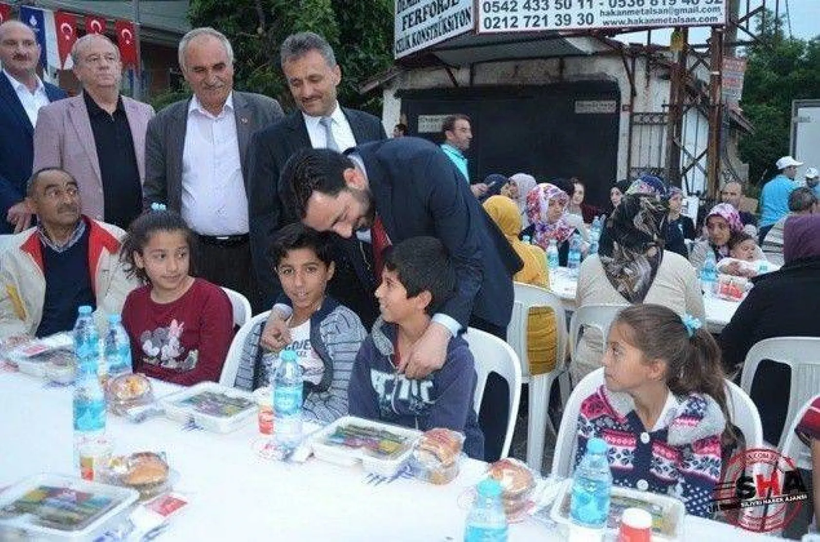 Gümüşyaka'daki sokak iftarında buluştular