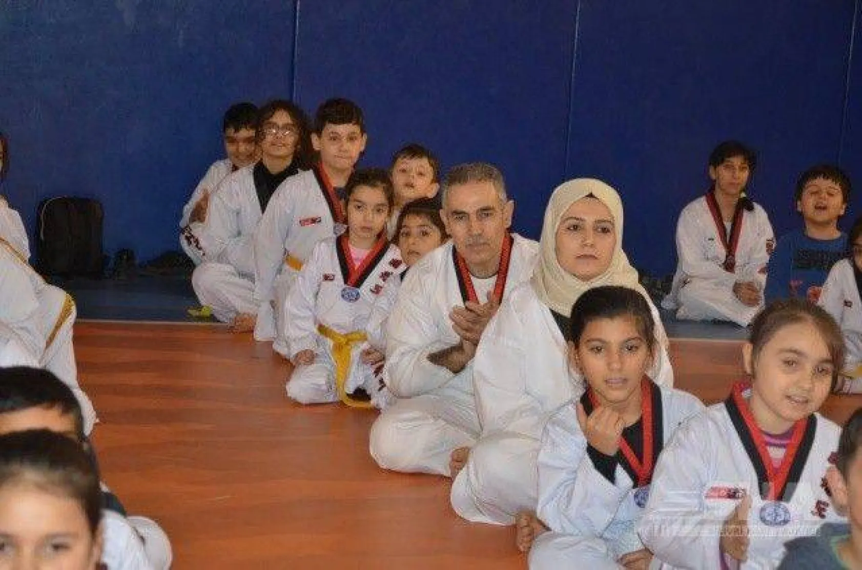 Kuşak heyecanı yaşadılar