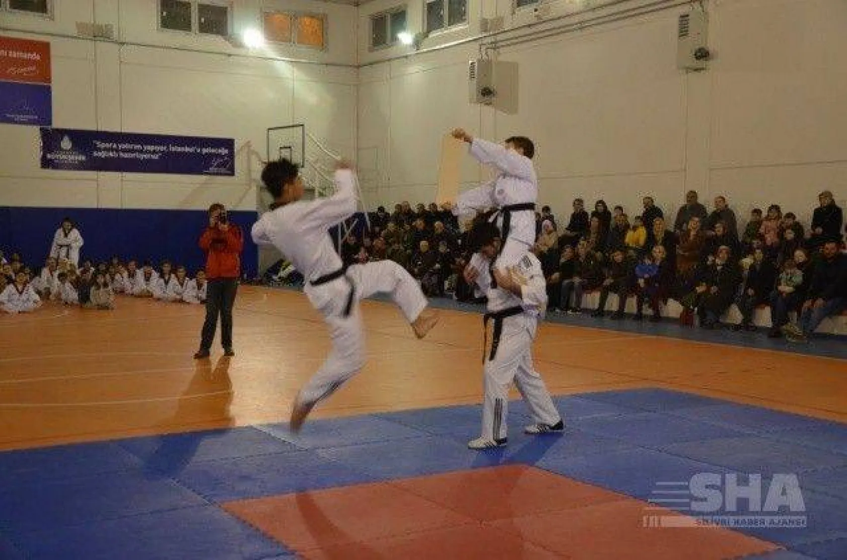 Kuşak heyecanı yaşadılar