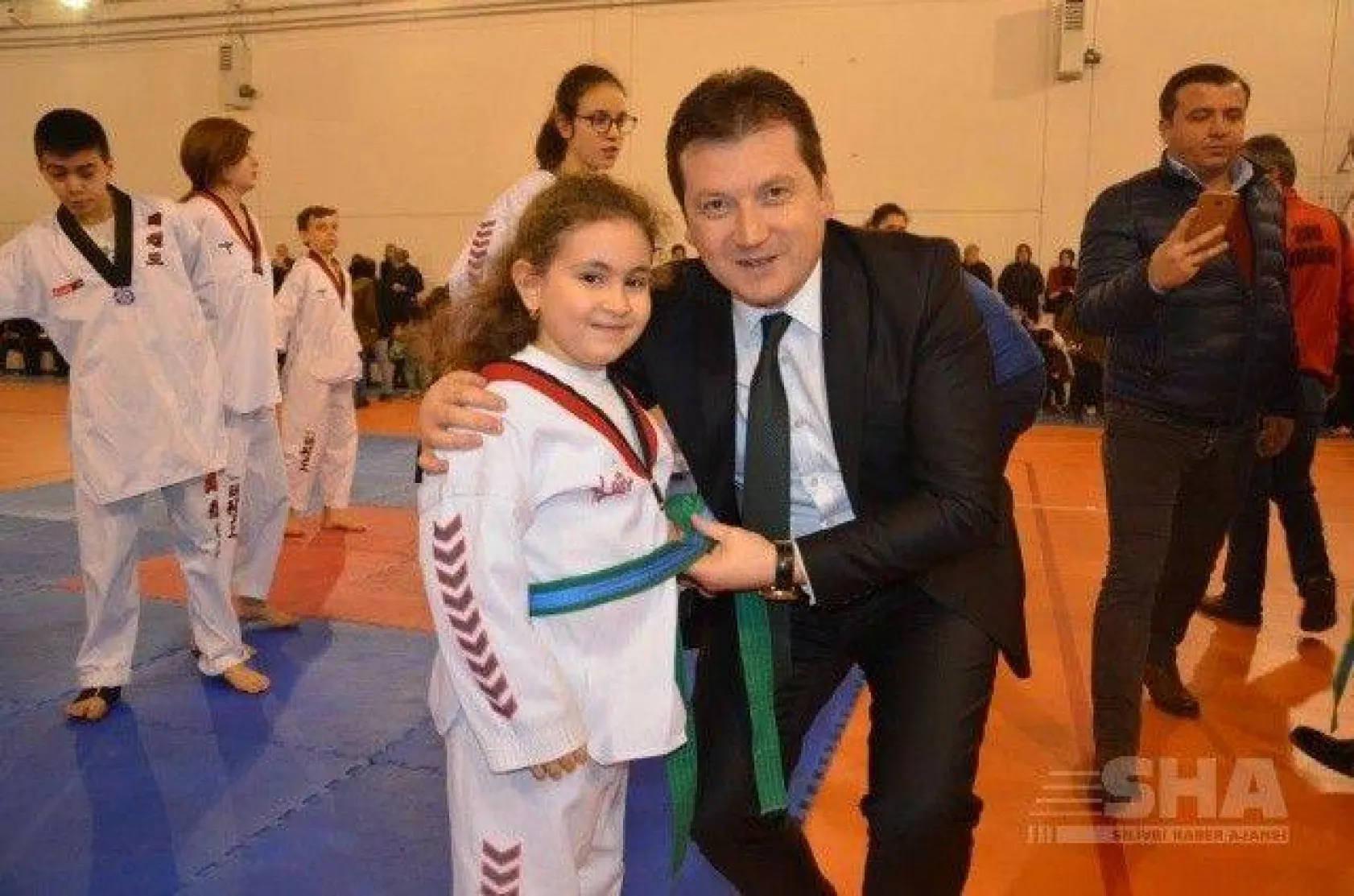 Kuşak heyecanı yaşadılar