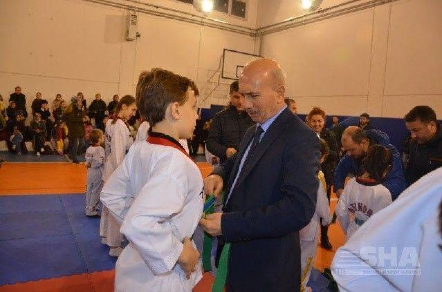 Kuşak heyecanı yaşadılar