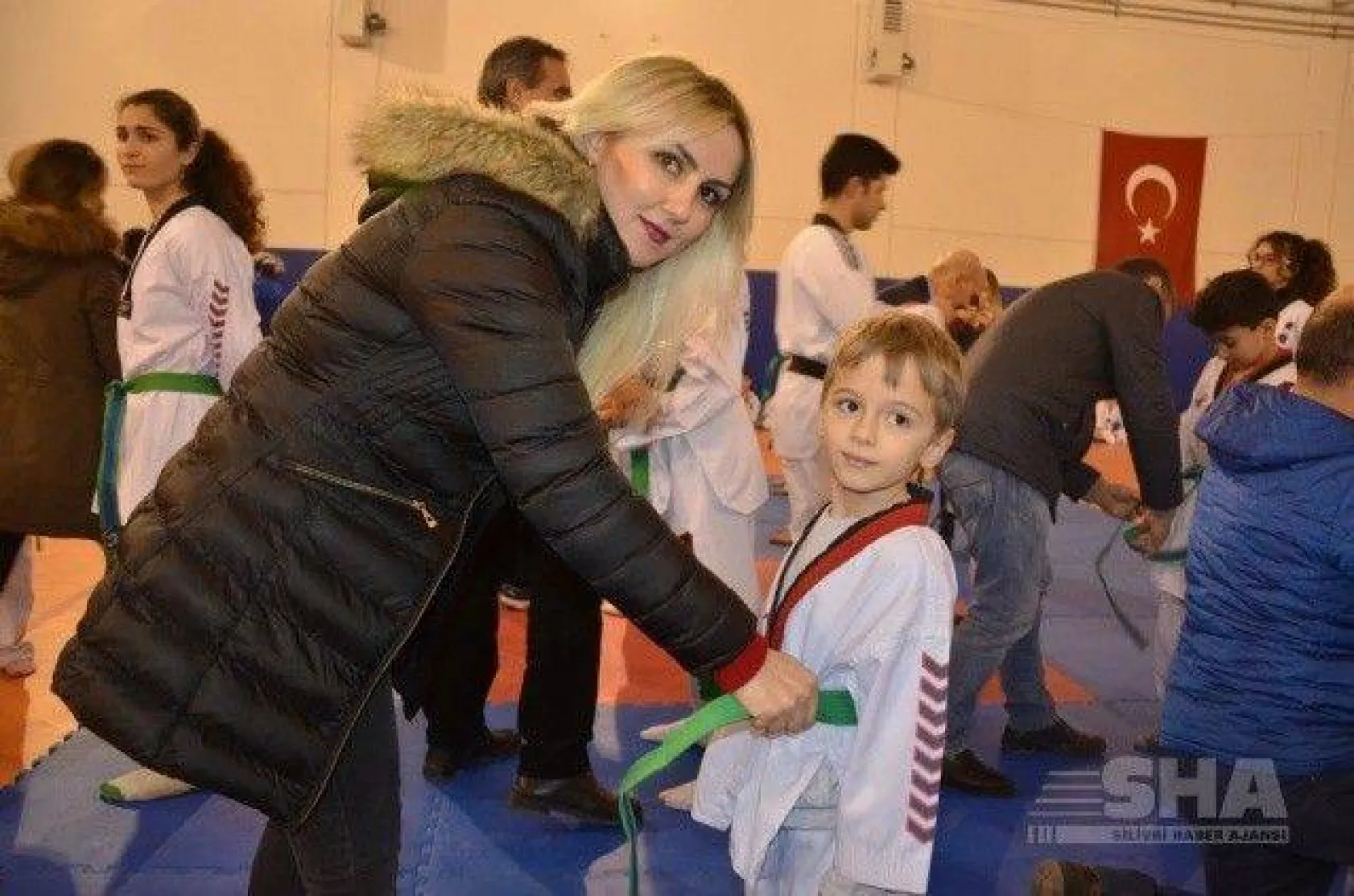 Kuşak heyecanı yaşadılar