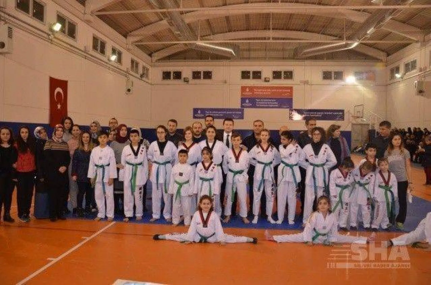 Kuşak heyecanı yaşadılar