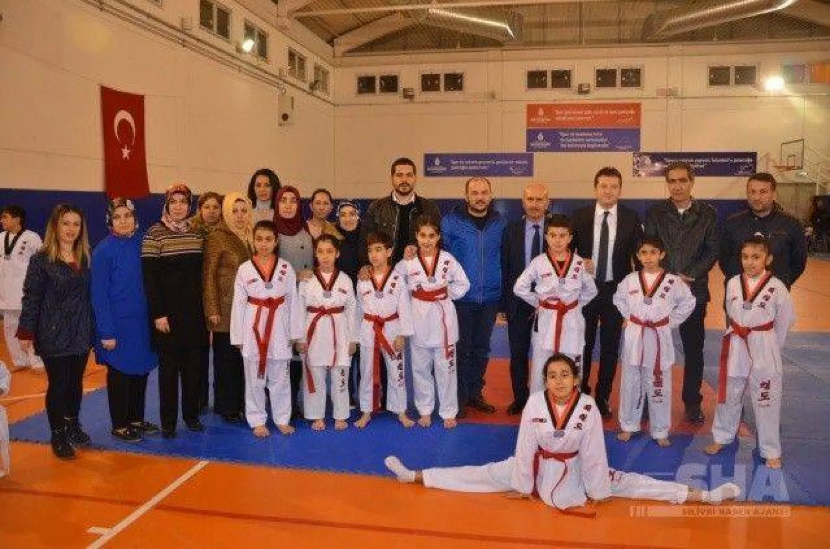 Kuşak heyecanı yaşadılar