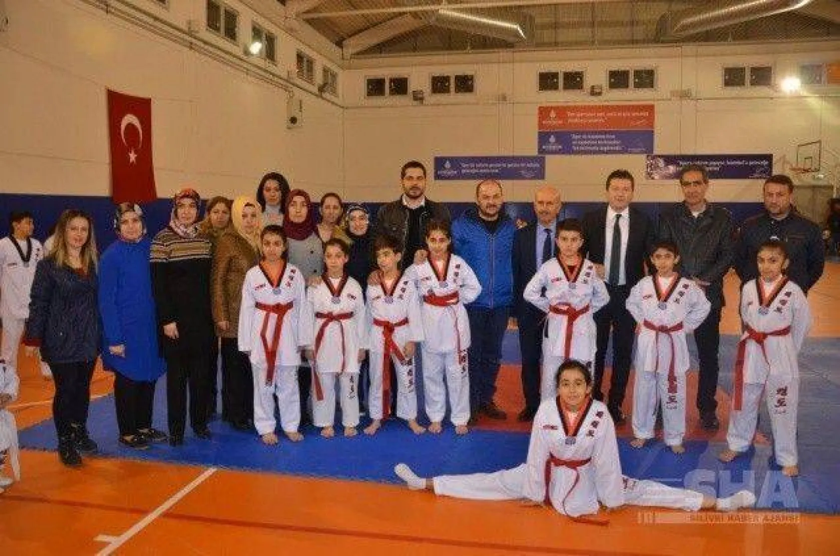 Kuşak heyecanı yaşadılar