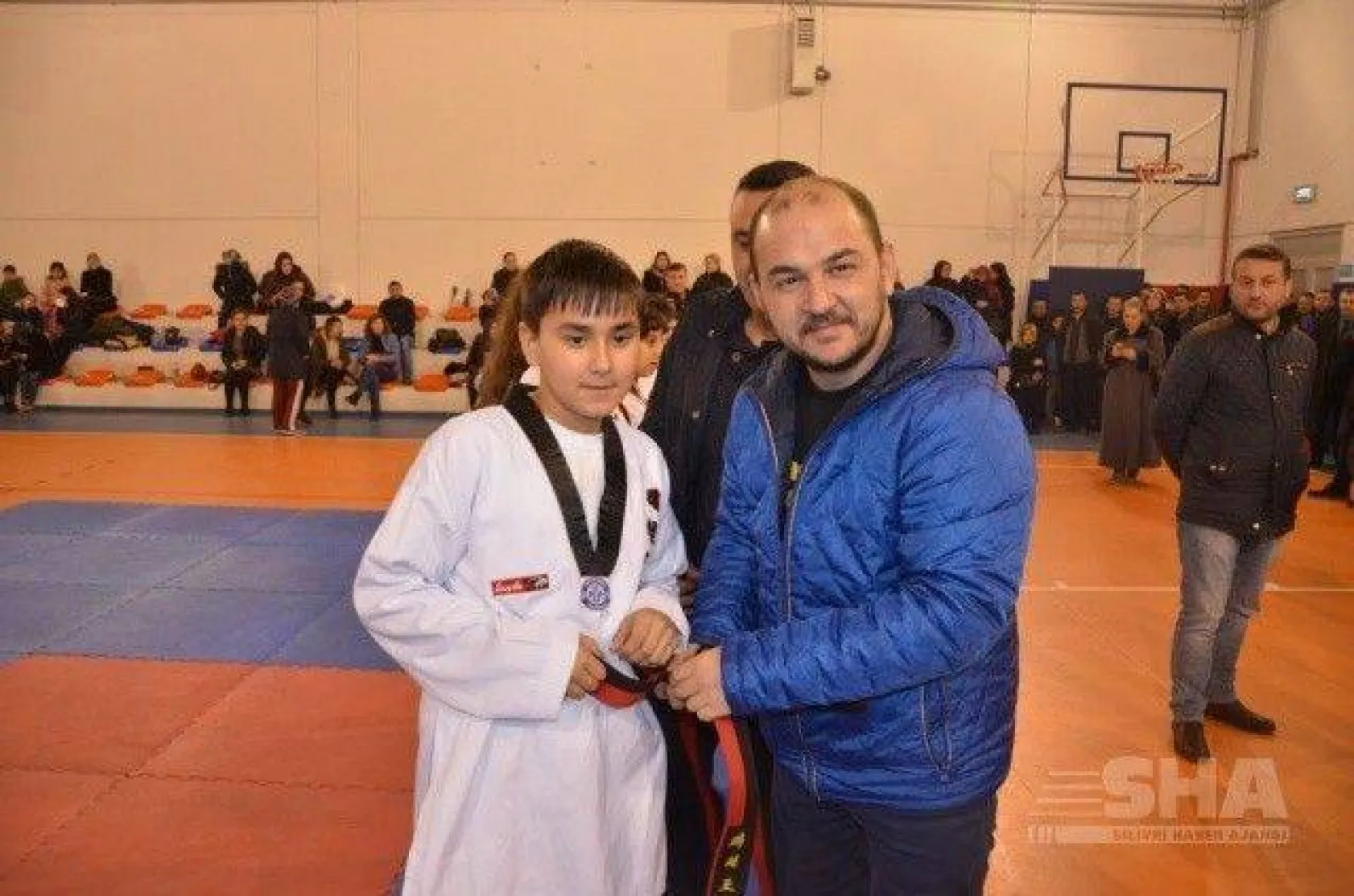 Kuşak heyecanı yaşadılar