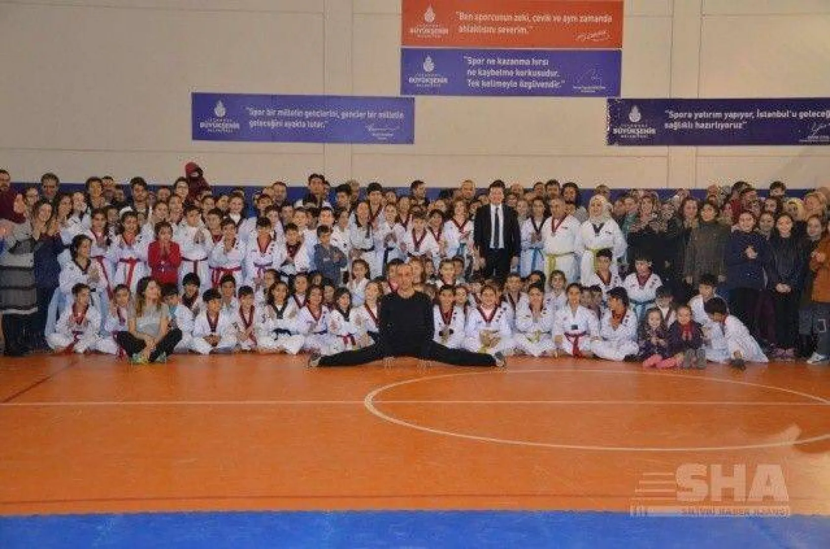 Kuşak heyecanı yaşadılar