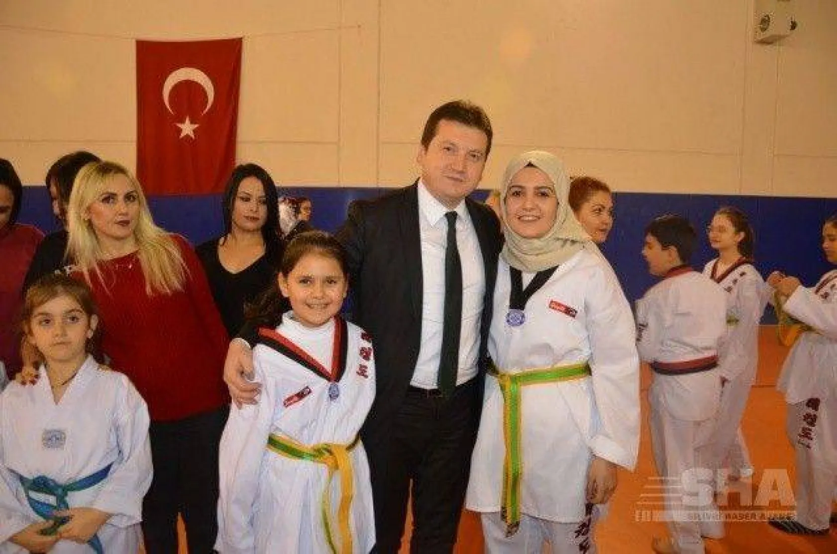 Kuşak heyecanı yaşadılar