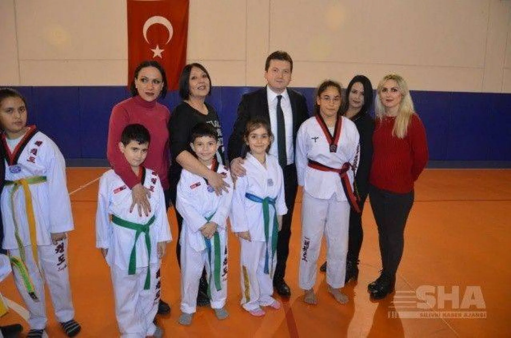 Kuşak heyecanı yaşadılar