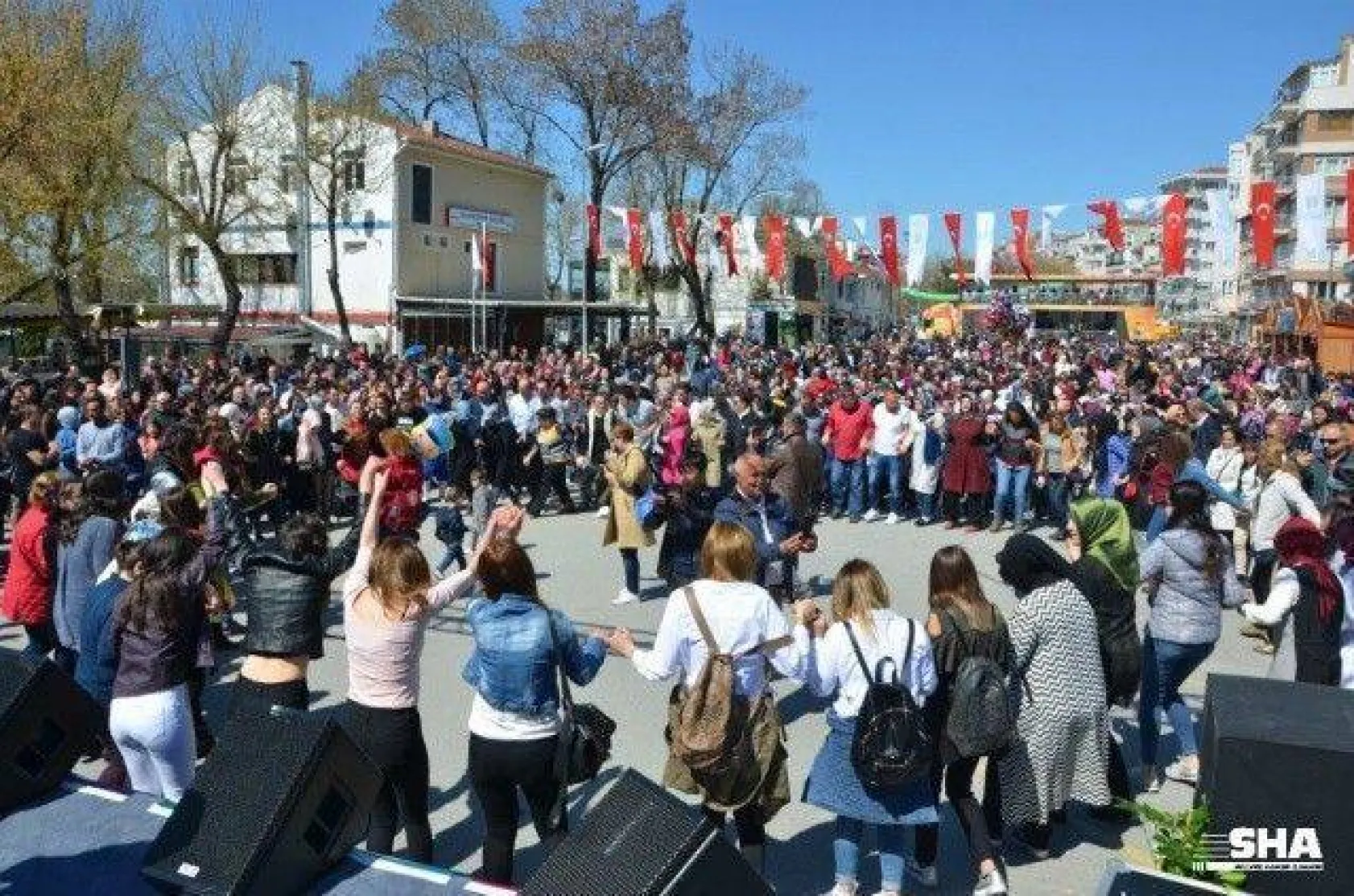 Silivri'de Karadeniz rüzgarları esti