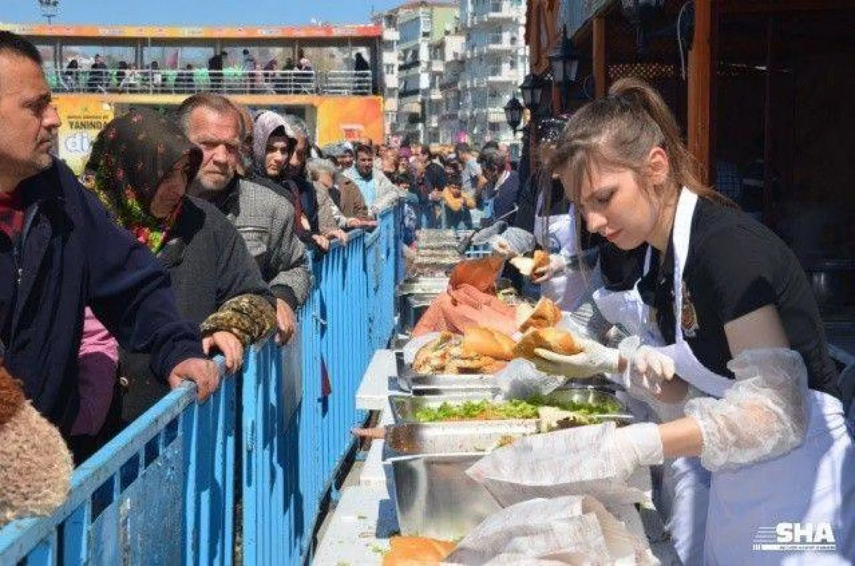 Silivri'de Karadeniz rüzgarları esti