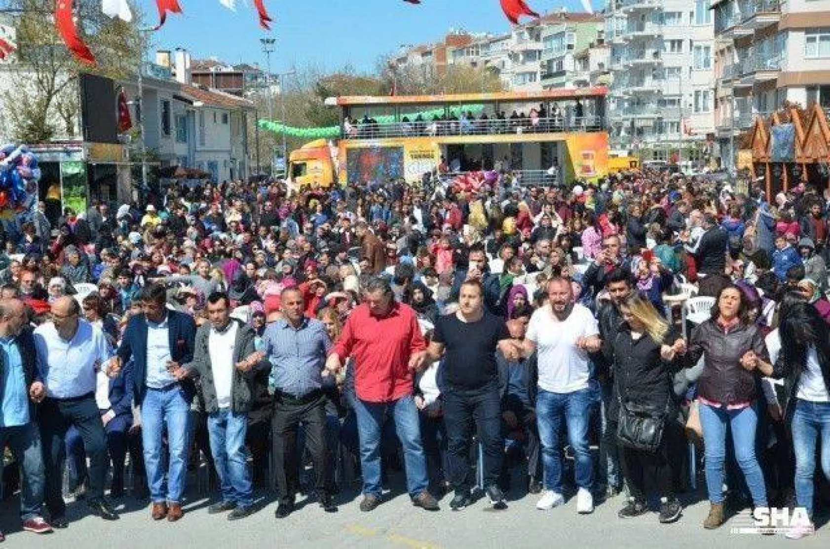 Silivri'de Karadeniz rüzgarları esti