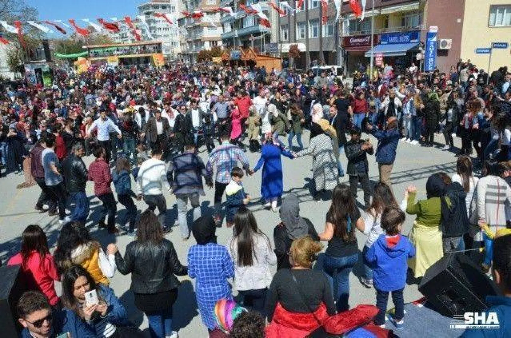 Silivri'de Karadeniz rüzgarları esti