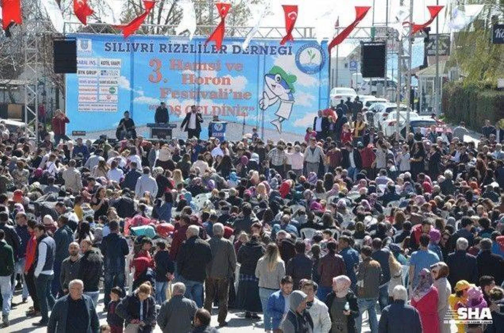 Silivri'de Karadeniz rüzgarları esti