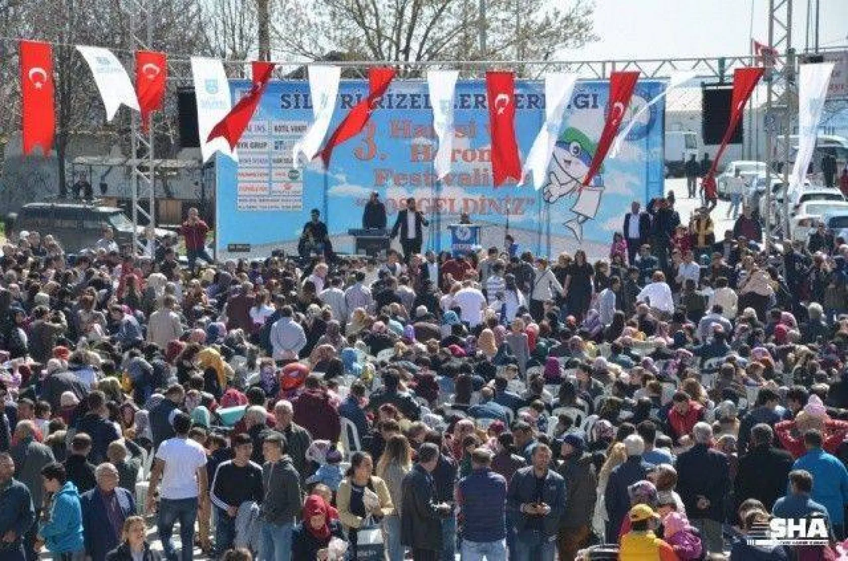 Silivri'de Karadeniz rüzgarları esti