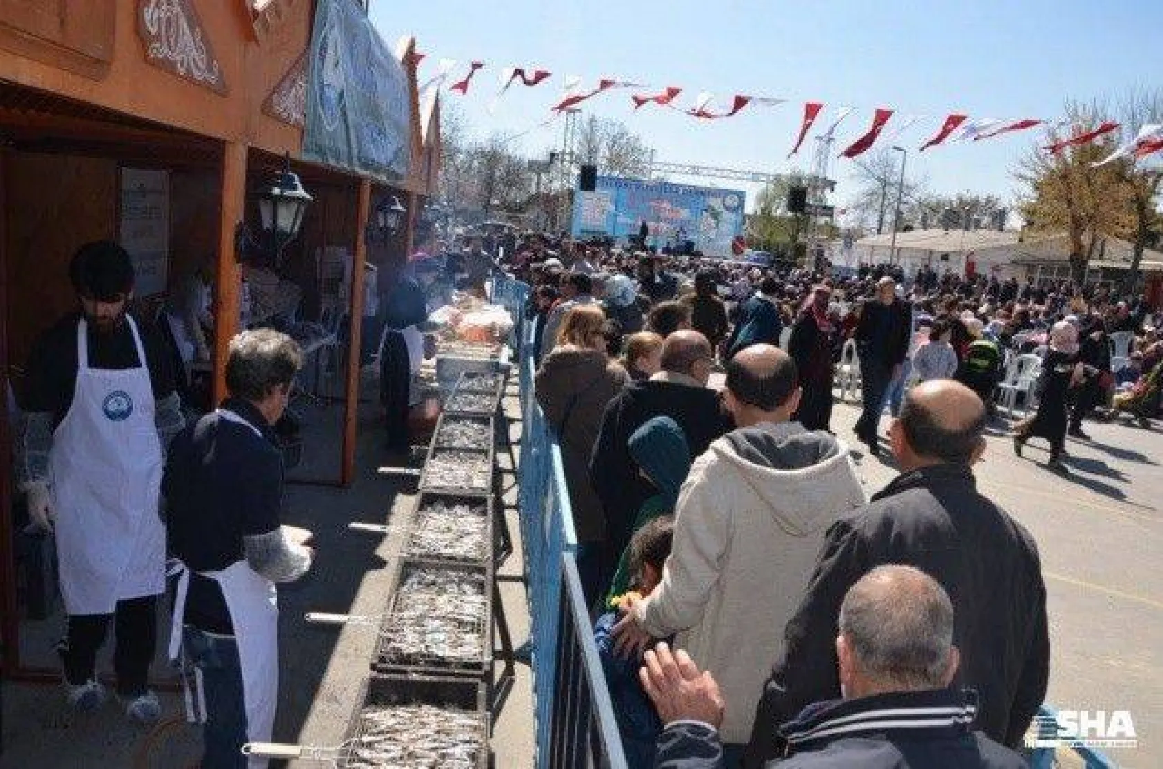 Silivri'de Karadeniz rüzgarları esti