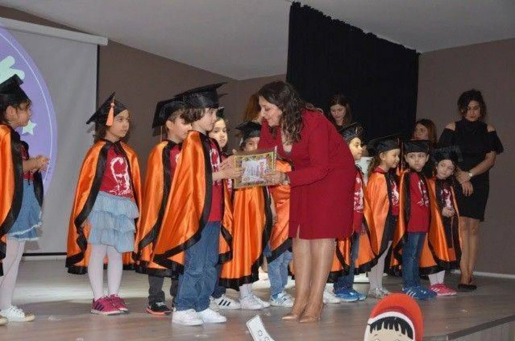 ODAK'lı öğrencilerinin mezuniyet heyecanı