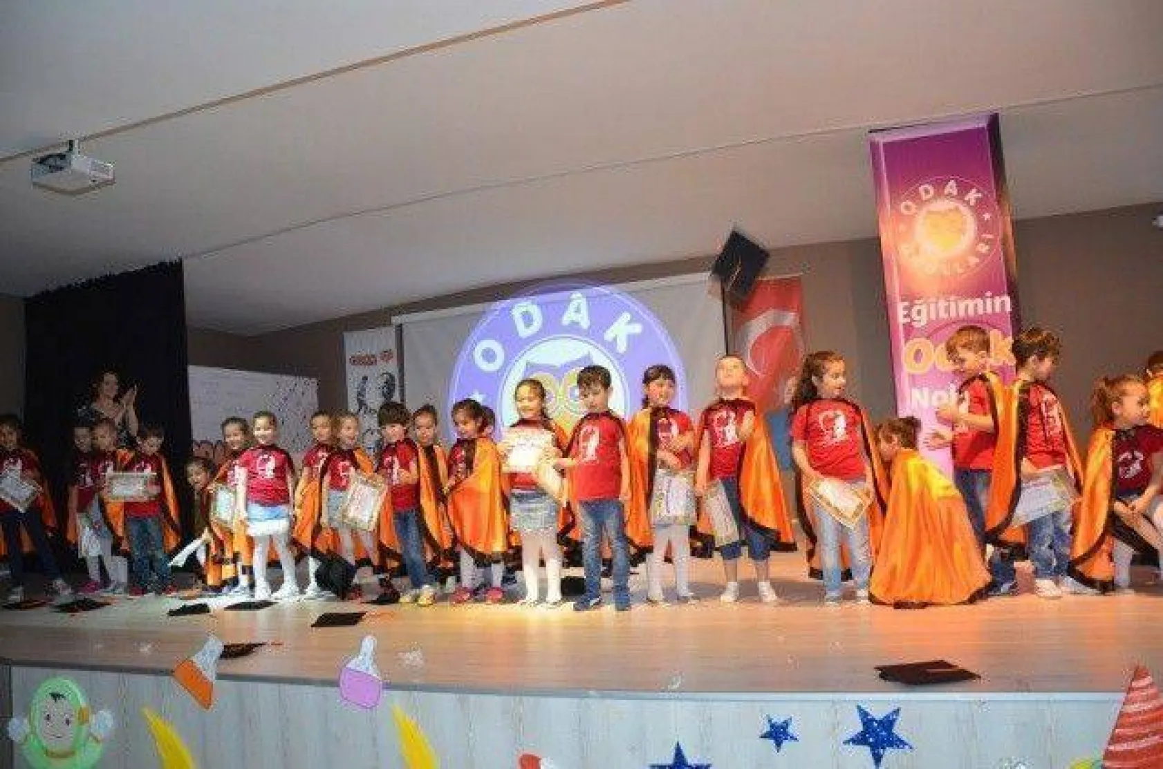 ODAK'lı öğrencilerinin mezuniyet heyecanı