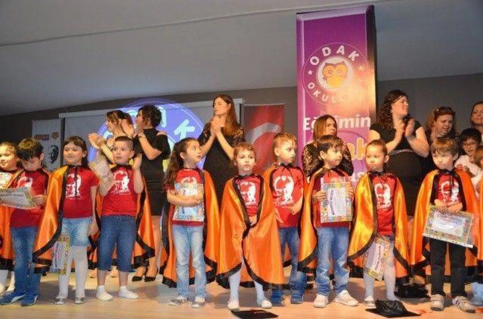 ODAK'lı öğrencilerinin mezuniyet heyecanı