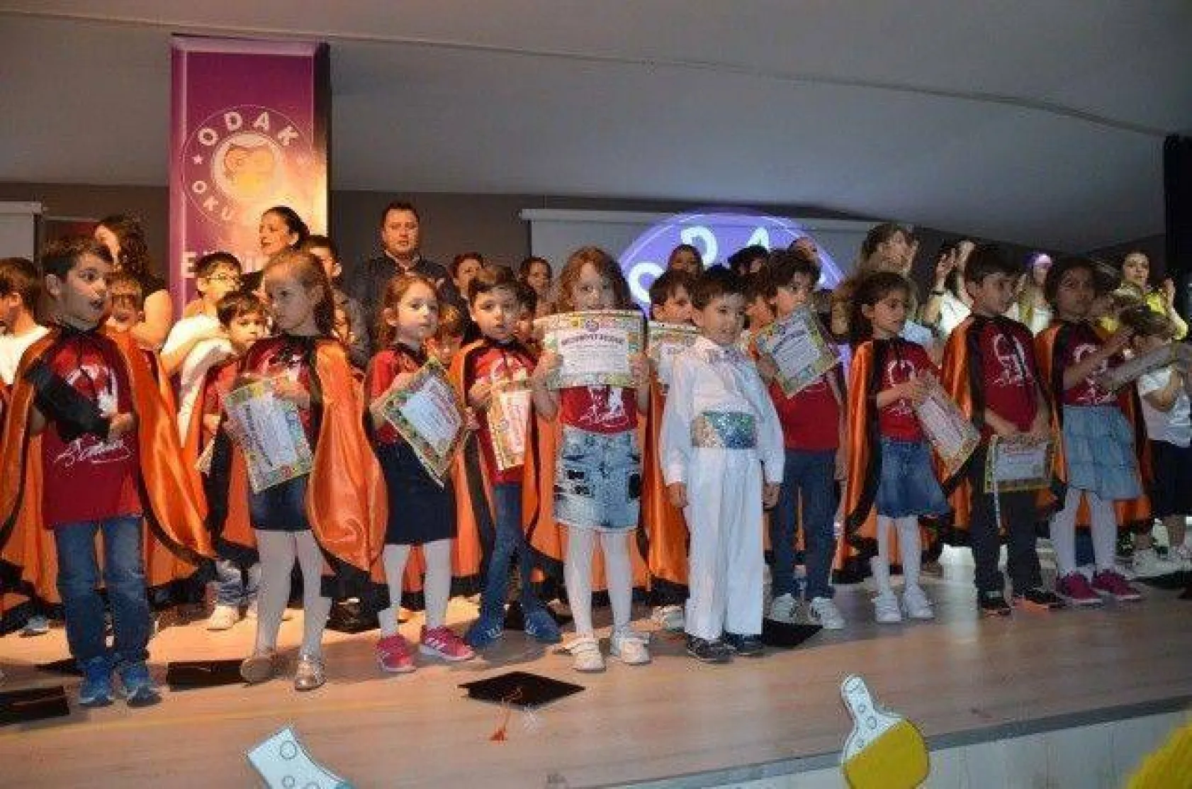 ODAK'lı öğrencilerinin mezuniyet heyecanı