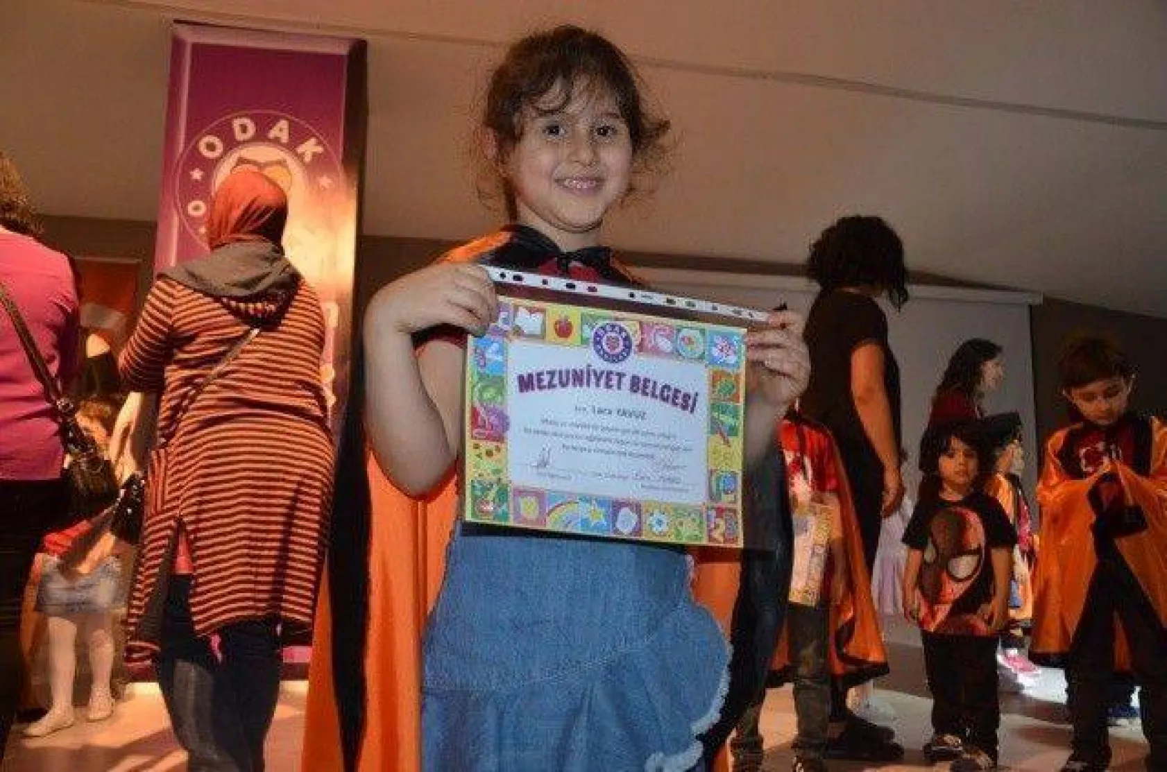 ODAK'lı öğrencilerinin mezuniyet heyecanı