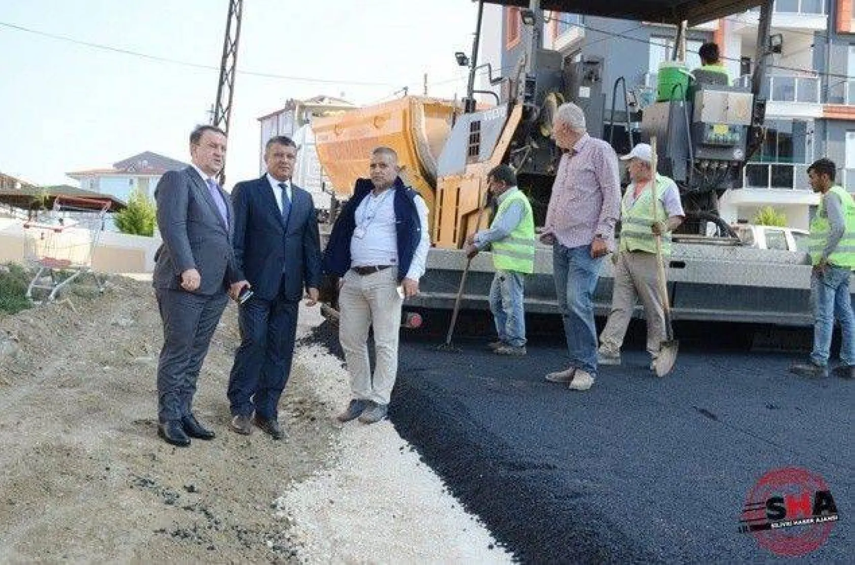 Işıklar çalışmaları denetledi