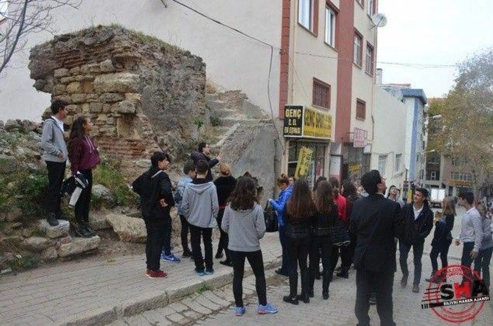 Silivrili öğrenciler, ilçe tarihini yerinde öğreniyor