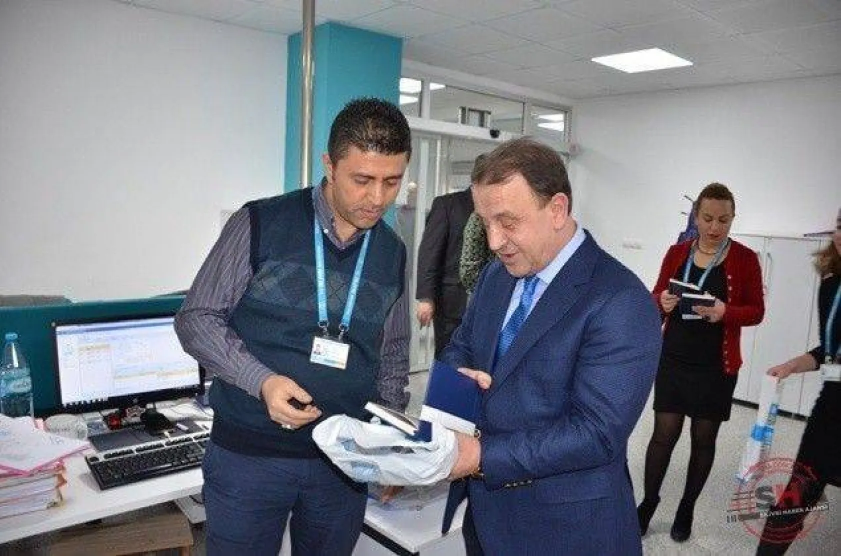 Işıklar personelinin yeni yılını kutladı