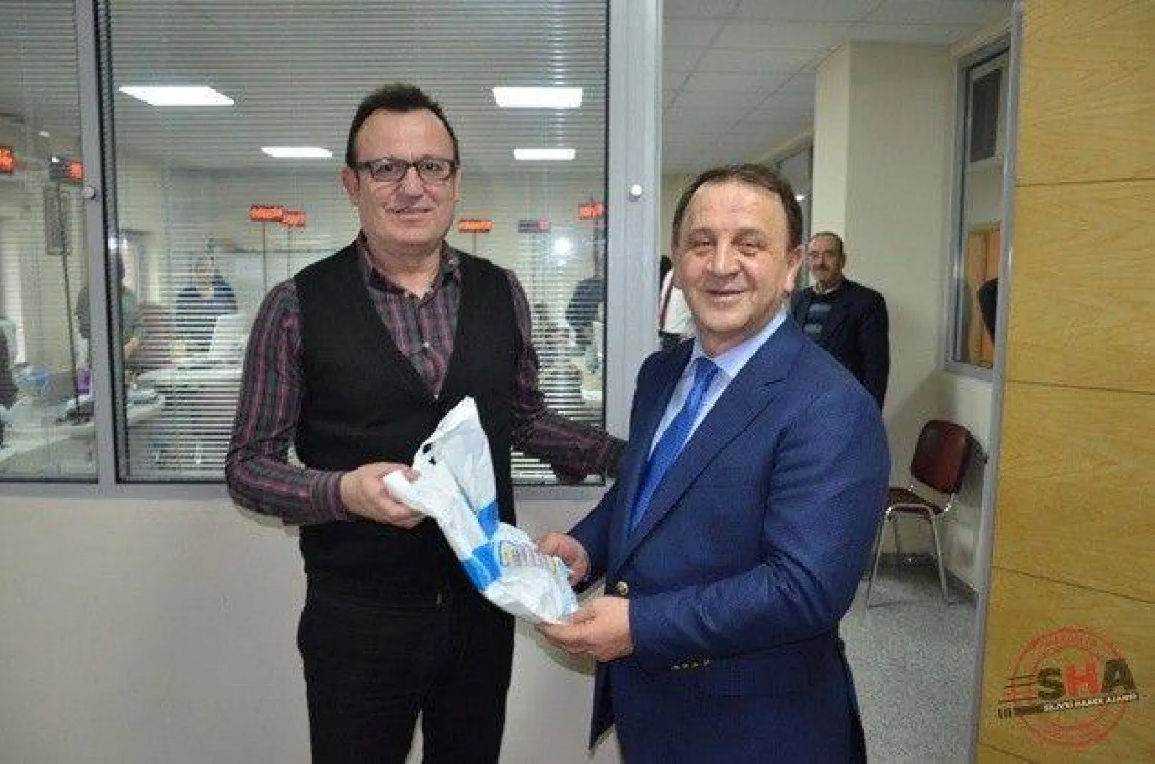 Işıklar personelinin yeni yılını kutladı