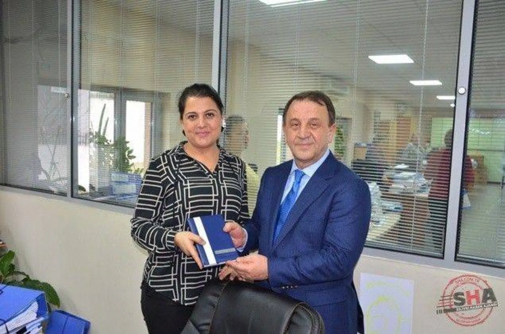 Işıklar personelinin yeni yılını kutladı