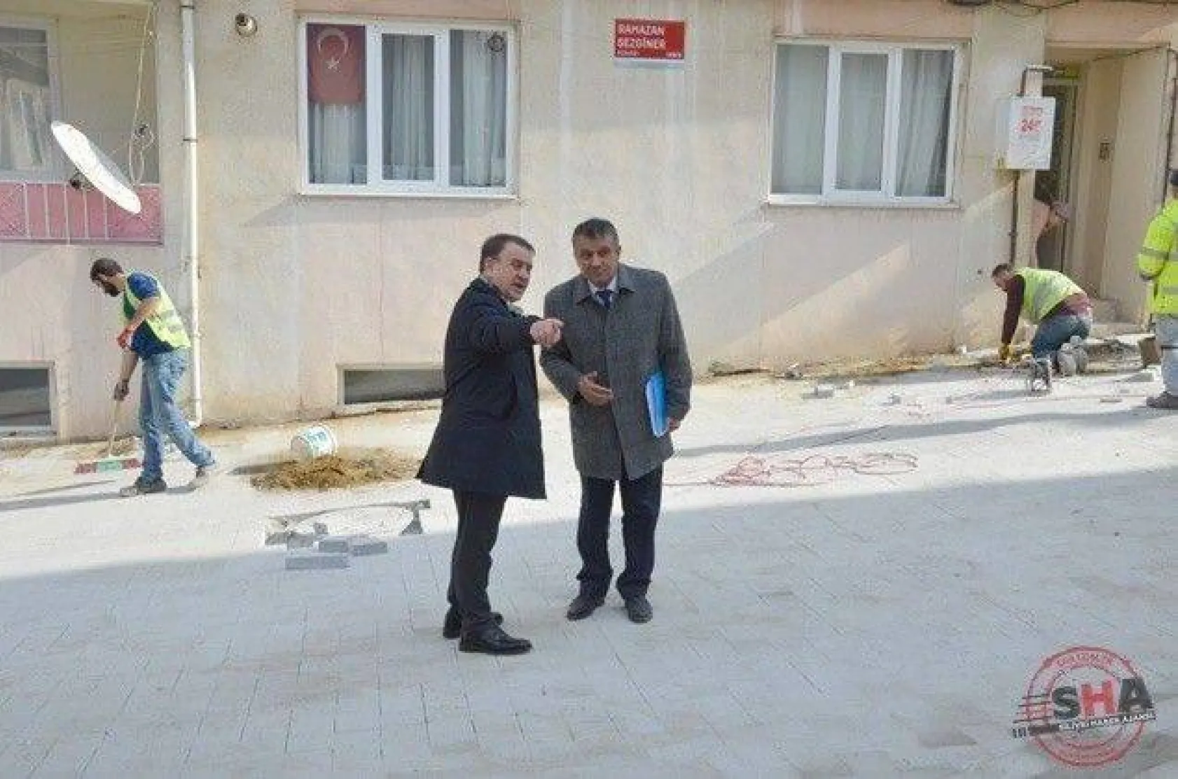 Işıklar, Kale Mahallesi'nde çalışmaları denetledi