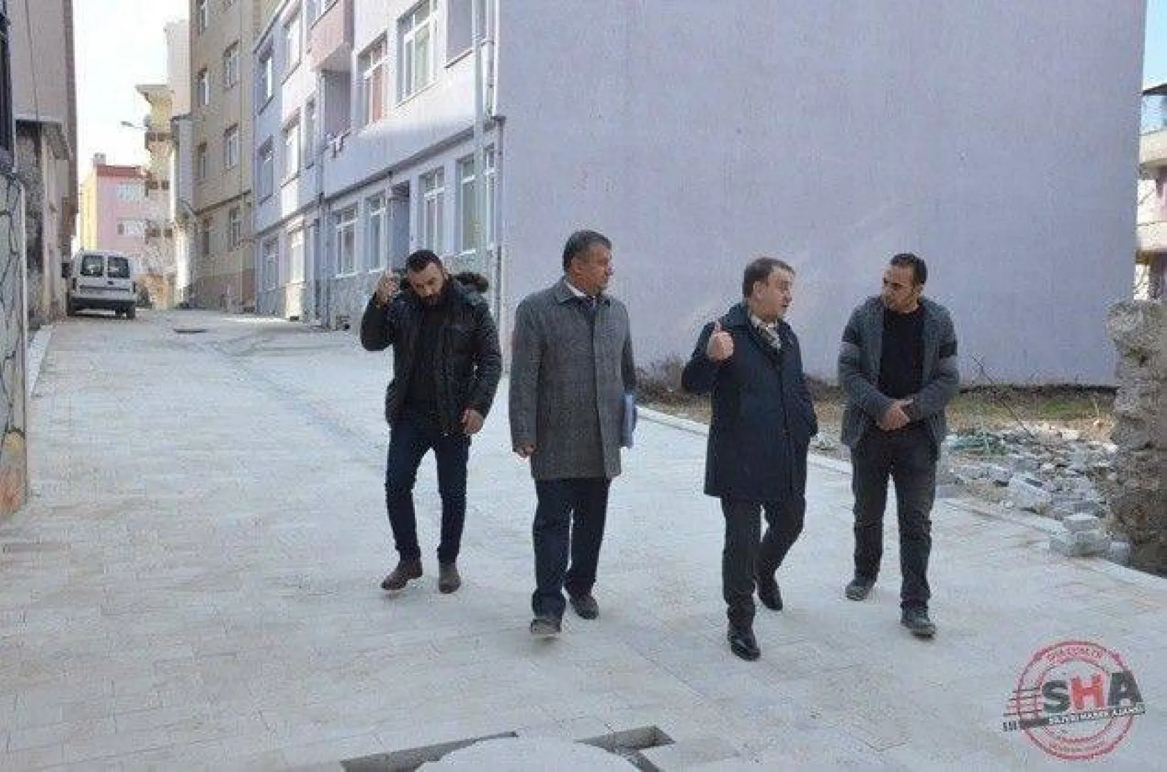 Işıklar, Kale Mahallesi'nde çalışmaları denetledi