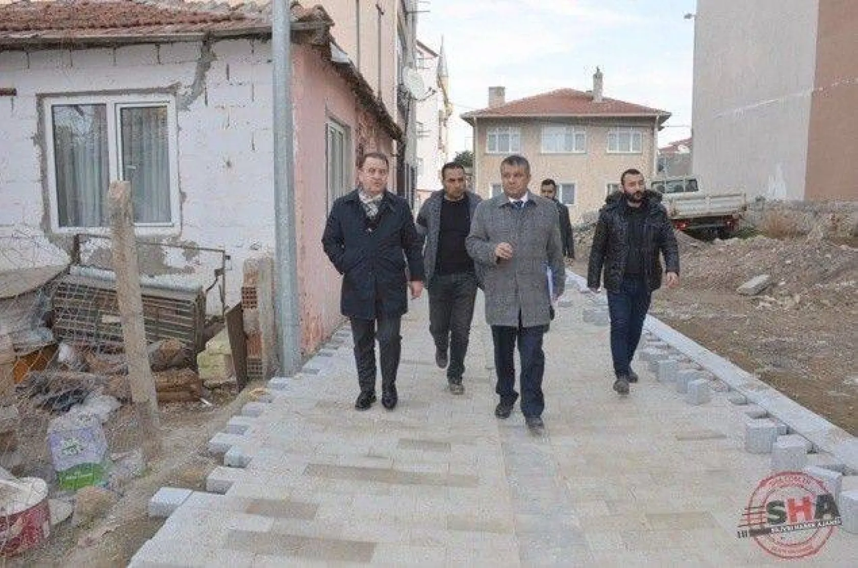 Işıklar, Kale Mahallesi'nde çalışmaları denetledi