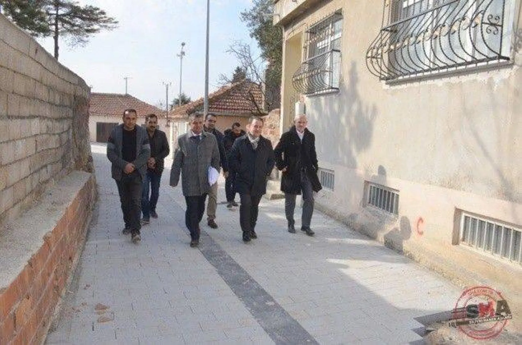 Işıklar, Kale Mahallesi'nde çalışmaları denetledi