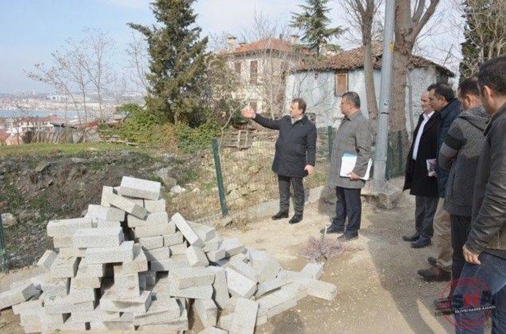 Işıklar, Kale Mahallesi'nde çalışmaları denetledi