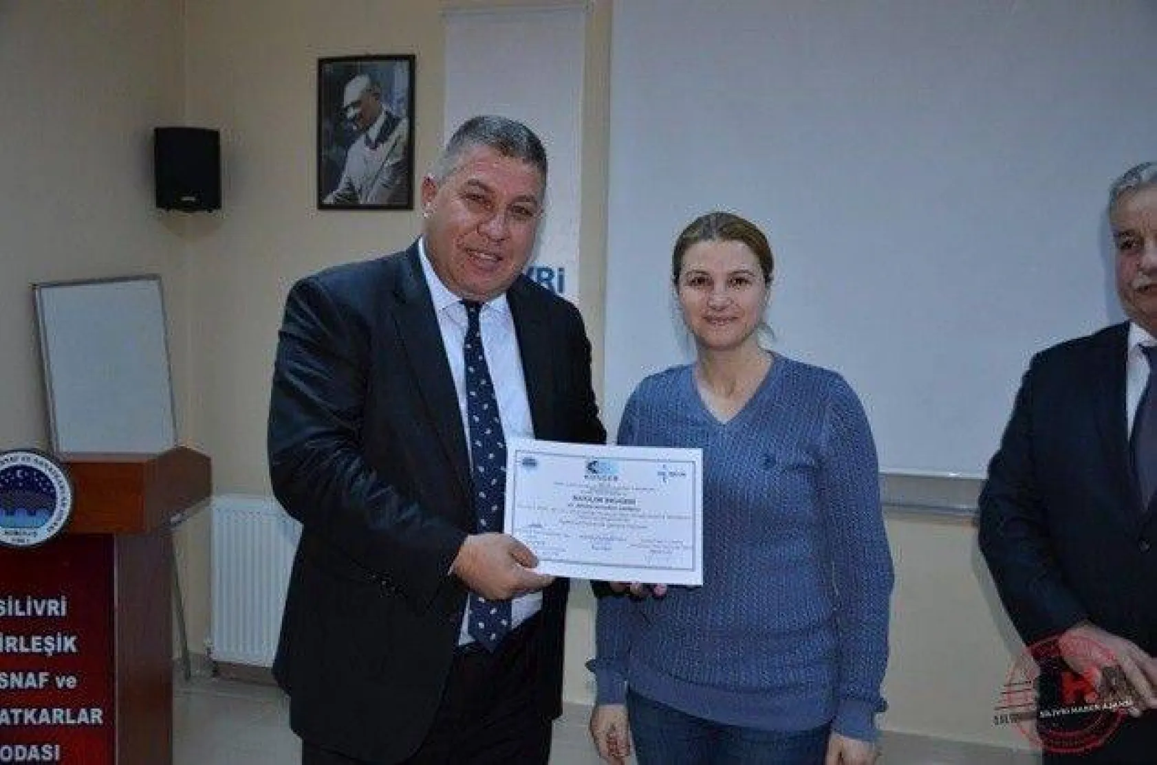 Girişimciler sertifikalandırıldı